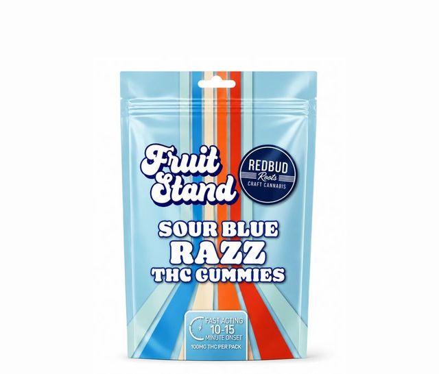 Sour Blue Razz Fruit Stand