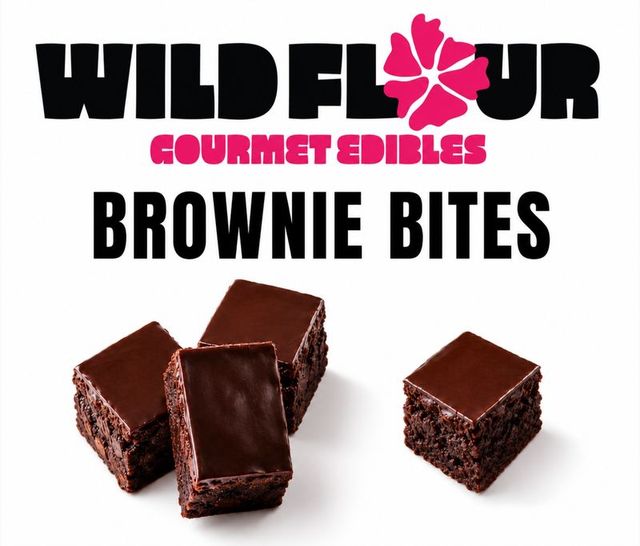 Vegan Brownie Bites Wild Flour