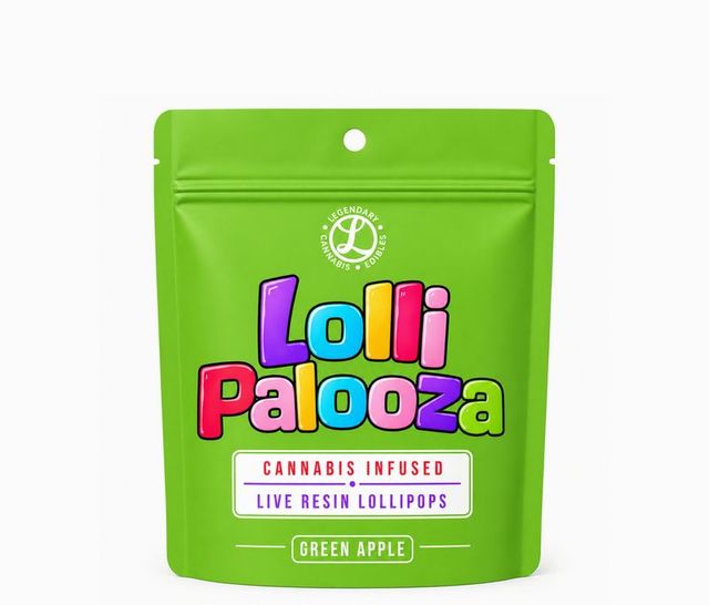 Green Apple Lolli Palooza Live Resin Legendary Green Apple Lolli Palooza Live Resin Legendary