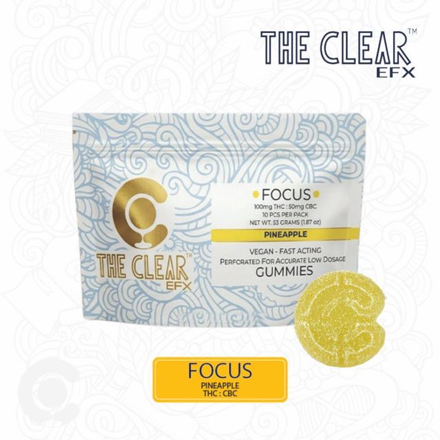 Pineapple 2:1: THC:CBC | Focus Fast Acting The Clear EFx Pineapple 2:1: THC:CBC | Focus Fast Acting The Clear EFx
