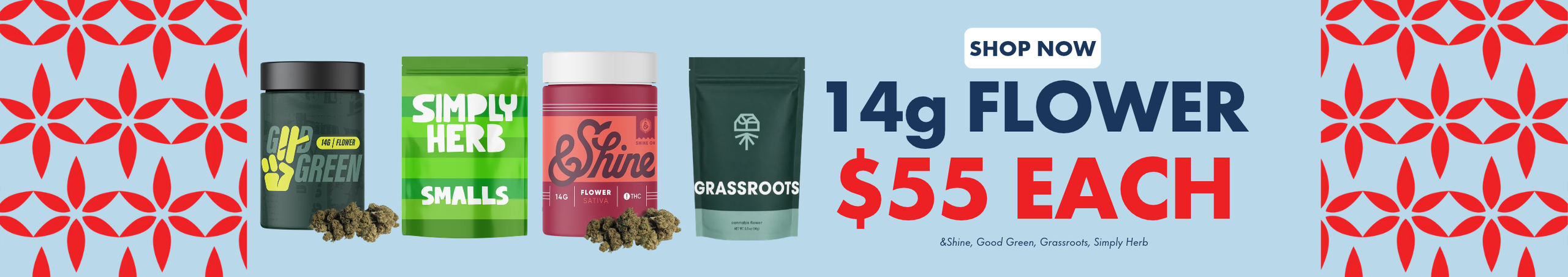Cannabis Promo, Cannabis Sales, Cannabis Discounts, Cannabis on Sale, 14g for $55