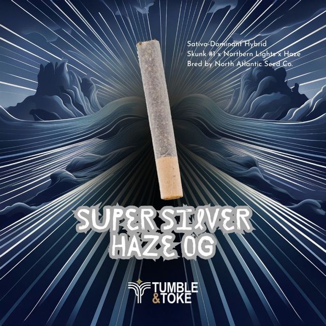 Super SIlver Haze OG CANNON Tumble & Toke