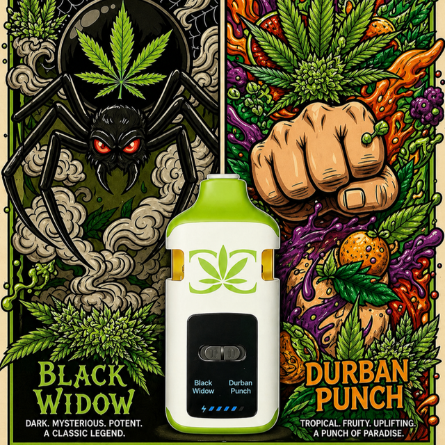 Black Widow + Durban Punch Canna Caviar