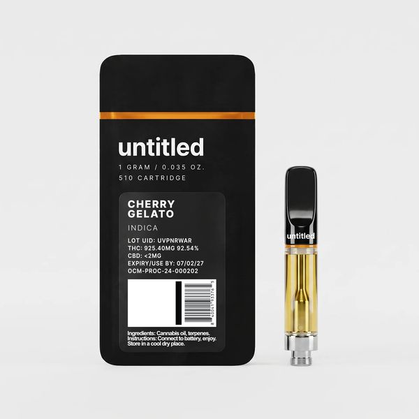 Cherry Gelato 1g Vape Cart Untitled