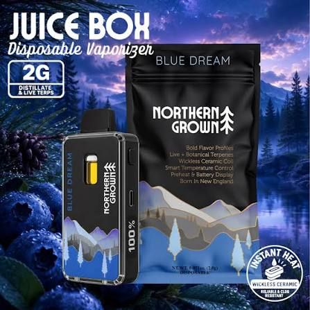 Juice Box: Blue Dream Distillate Northern Grown Juice Box: Blue Dream Distillate Northern Grown