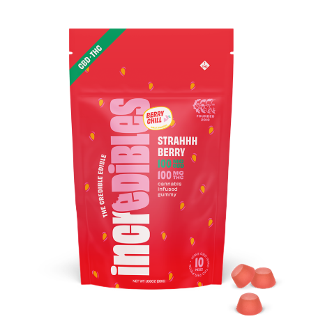Strahhhberry 1:1 THC:CBD Incredibles Strahhhberry 1:1 THC:CBD Incredibles