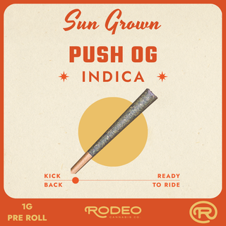 Sun Grown Push OG Rodeo Cannabis