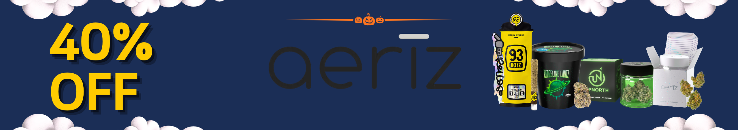 Cannabis Promo, Cannabis Sales, Cannabis Discounts, Cannabis on Sale, 40% Off Aeriz