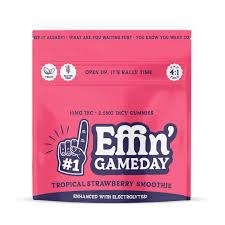 Game Day Strawberry Tropical Smoothie 4:1 THC:THCV Effin' Game Day Strawberry Tropical Smoothie 4:1 THC:THCV Effin'