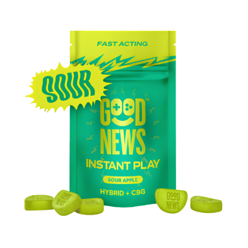 Instant Play Sour Apple 1:2 CBG:THC Good News Instant Play Sour Apple 1:2 CBG:THC Good News