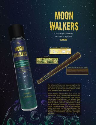 Blueberry Liquid Diamonds Moon Walkers