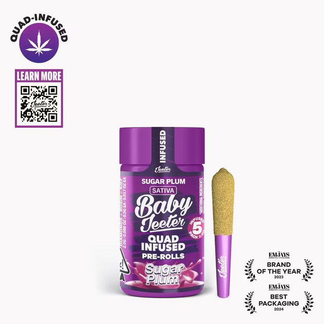 SALE Sugar Plum Quad Infused Jeeter
