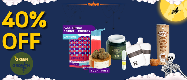 Cannabis Promo, Cannabis Sales, Cannabis Discounts, Cannabis on Sale, 40% Off GGG