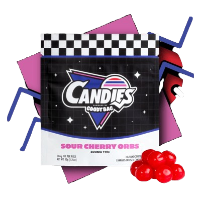 Sour Cherry Orbs Goody Bag