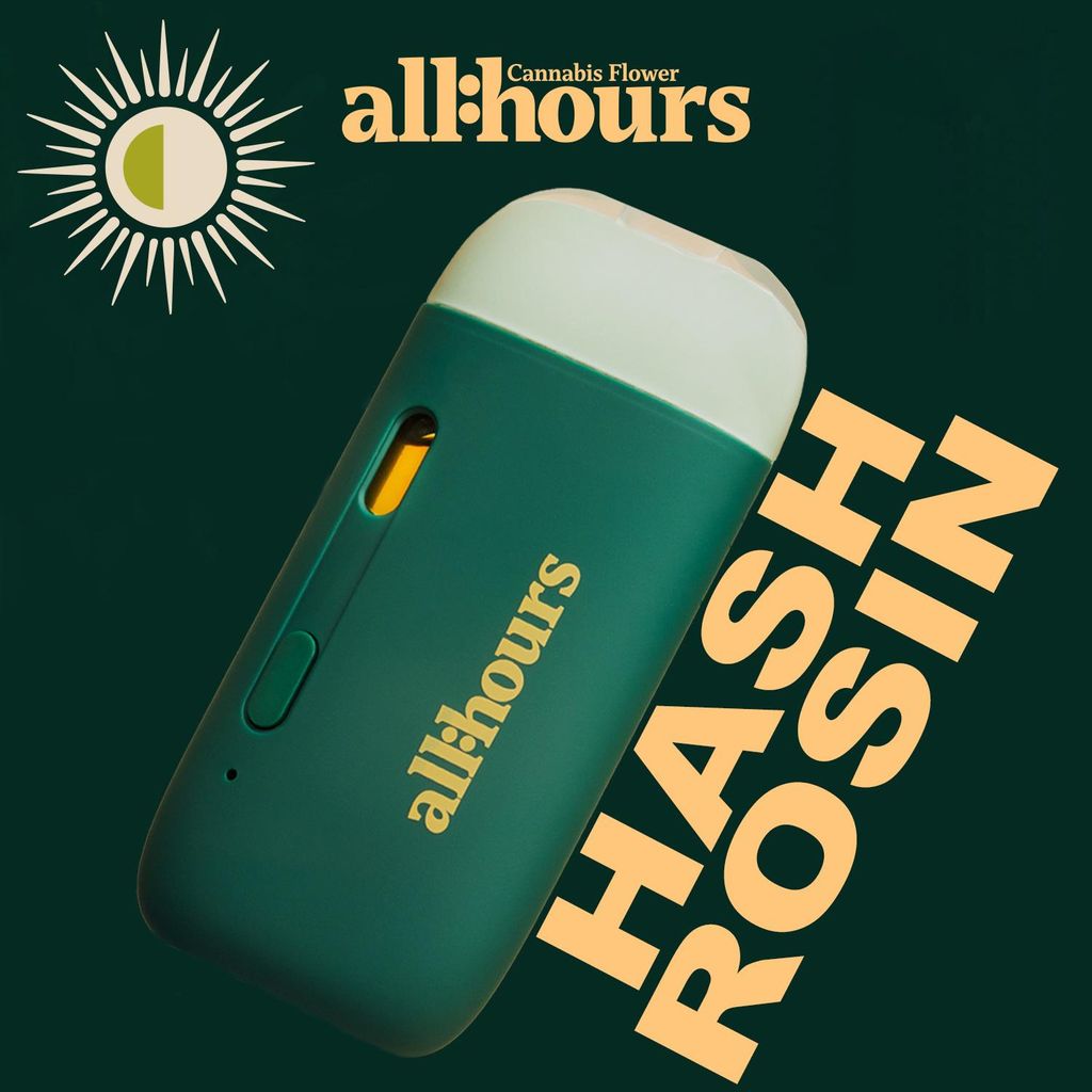 all:hours Moonbow Solventless Hash Rosin Disposable 0.5g