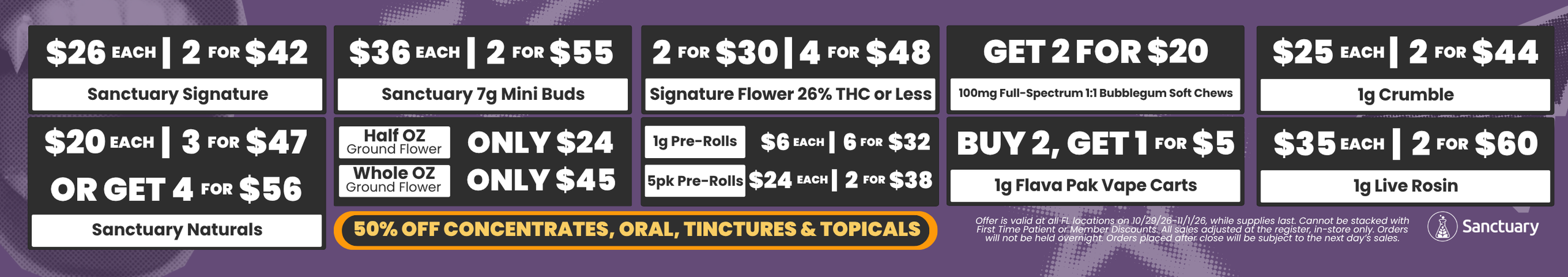 Cannabis Promo, Cannabis Sales, Cannabis Discounts, Cannabis on Sale, Daily 2
