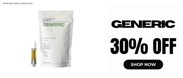 Cannabis Promo, Cannabis Sales, Cannabis Discounts, Cannabis on Sale, Generic: 30% Off