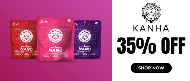 Cannabis Promo, Cannabis Sales, Cannabis Discounts, Cannabis on Sale, Kanha: 35% Off