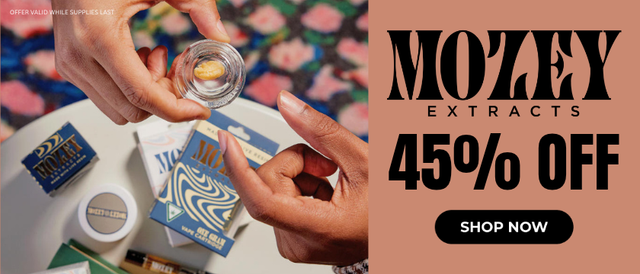 Cannabis Promo, Cannabis Sales, Cannabis Discounts, Cannabis on Sale, Mozey: 45% Off
