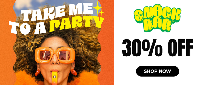 Cannabis Promo, Cannabis Sales, Cannabis Discounts, Cannabis on Sale, Snack Bar: 30% Off