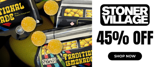 Cannabis Promo, Cannabis Sales, Cannabis Discounts, Cannabis on Sale, Stoner Village: 45% Off