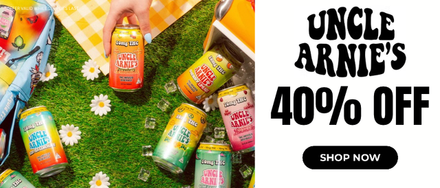 Cannabis Promo, Cannabis Sales, Cannabis Discounts, Cannabis on Sale, Uncle Arnie's: 40% Off