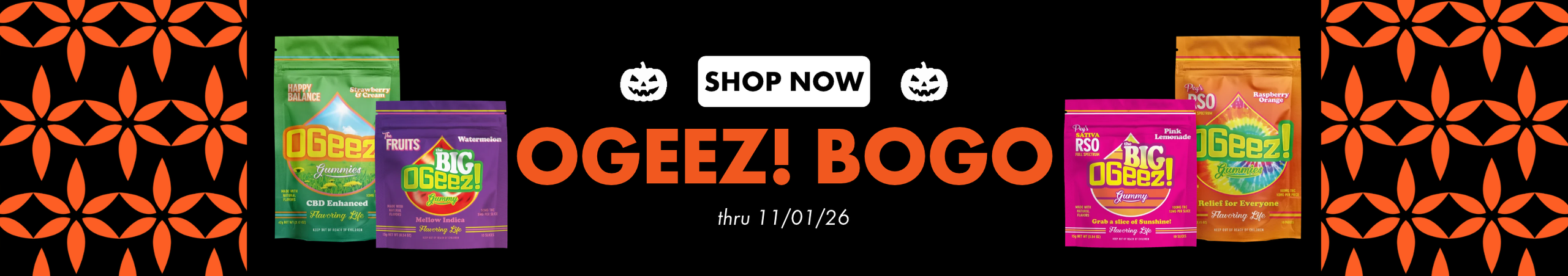 Cannabis Promo, Cannabis Sales, Cannabis Discounts, Cannabis on Sale, OGeez! BOGO for $0.05