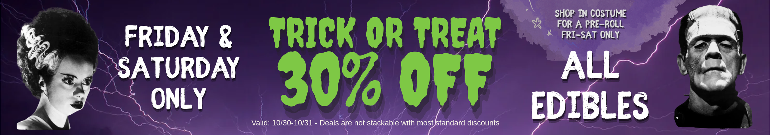 Cannabis Promo, Cannabis Sales, Cannabis Discounts, Cannabis on Sale, 30% Off Edibles